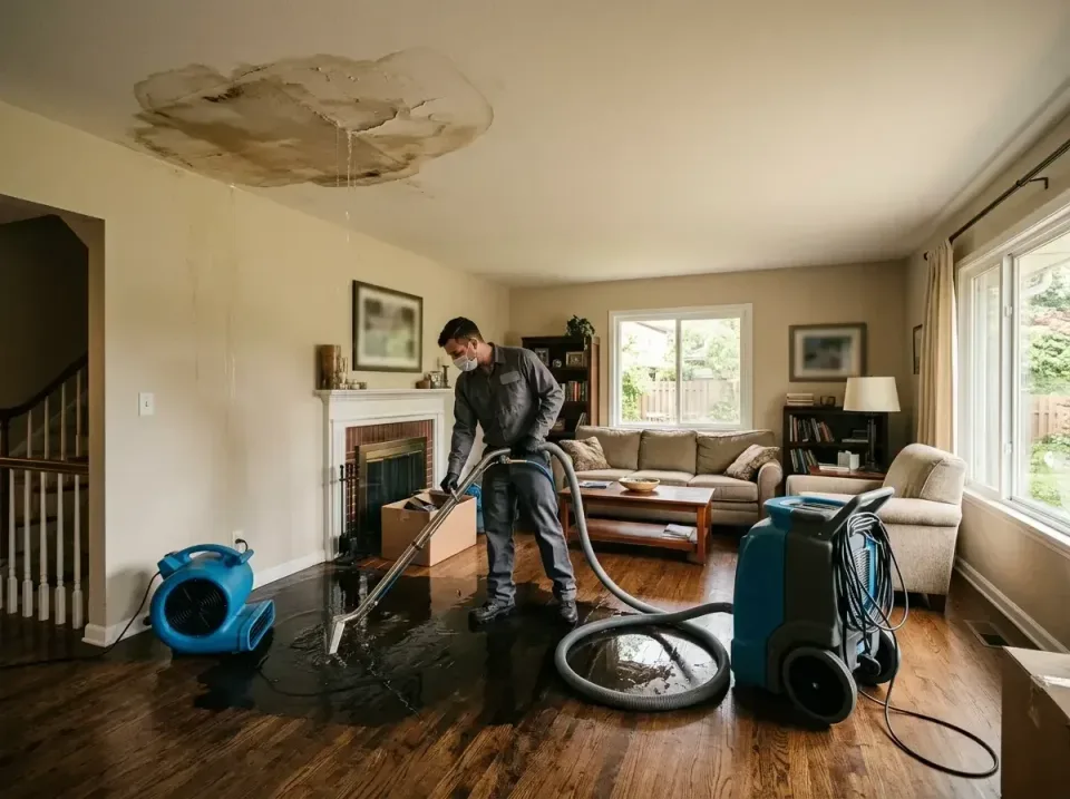attic-pipe-burst-ceiling-drip-008 — frequently asked questions, Water Damage Restoration & Carpet Care in Biscayne Park, FL